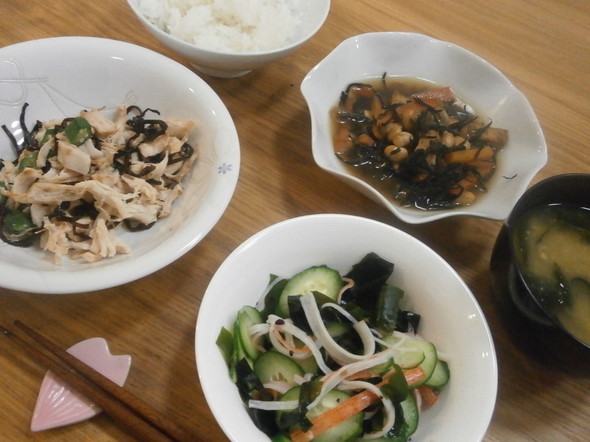ご近所さんに配達喜ばれた夕食170216