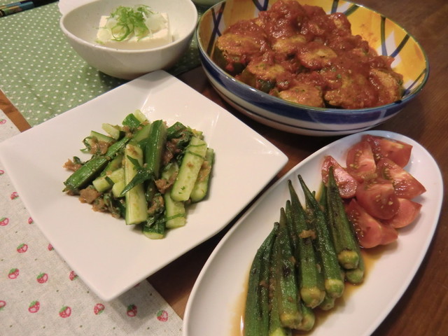 夏野菜たっぷりな夜ご飯 By キキママ クックパッド みんながのせた献立