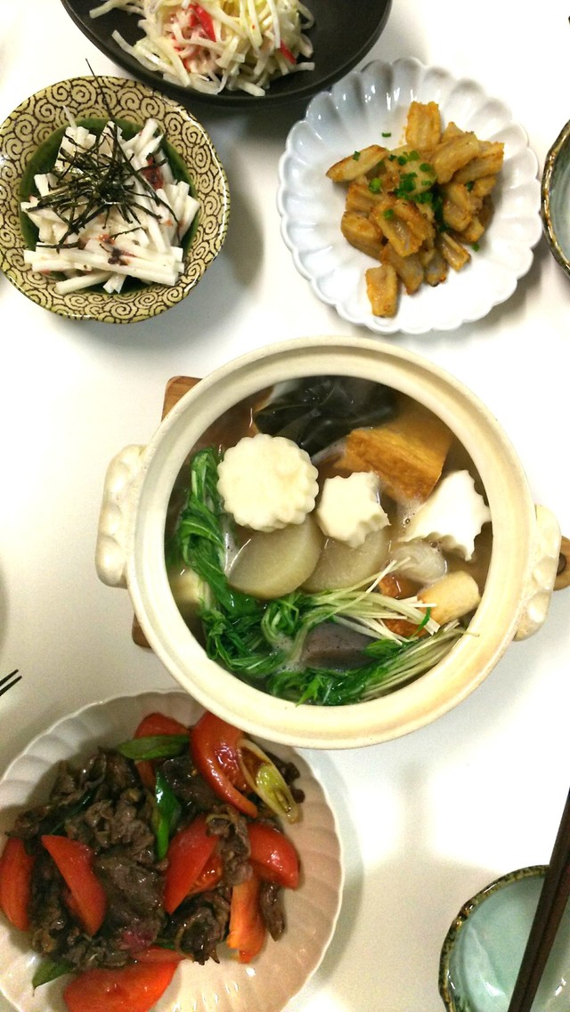 おでんは副菜 だって一昨日の残りだから By すみねこ クックパッド みんながのせた献立