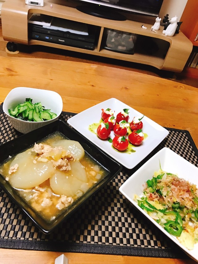 野菜をいっぱい食べる夕食 By しのくまら クックパッド みんながのせた献立