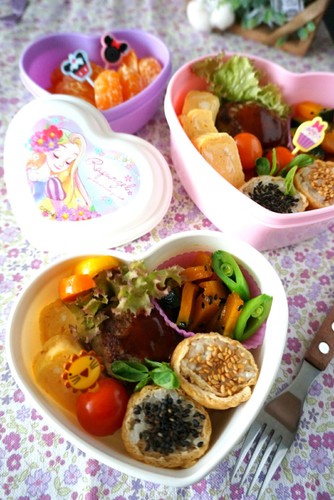 【3歳娘&ママ用】お友達とお弁当ランチ♡