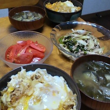 12.08.30(木)玉子丼…★