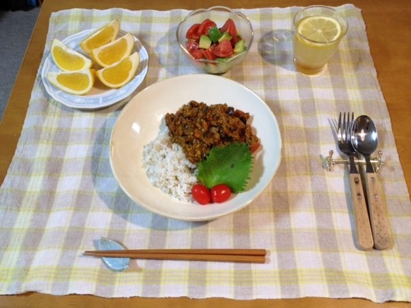 3.25 もち麦ごはんでドライカレー