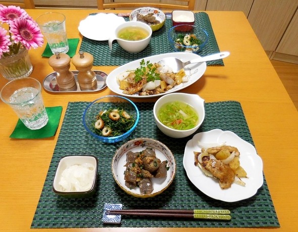 メインはパインポーク❤ (*^o^*)