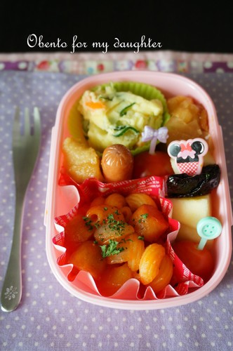 【幼稚園年少娘】GW明けのお手軽弁当