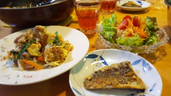 本日の夕食