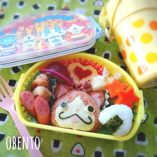 息子用遠足弁当。