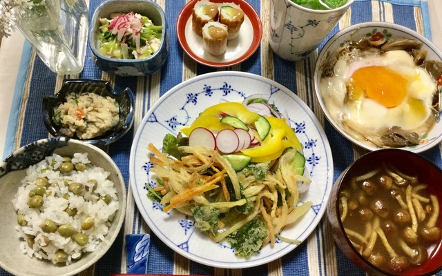 えんどう豆ごはんの献立 クックパッド 簡単おいしいみんなのレシピが348万品