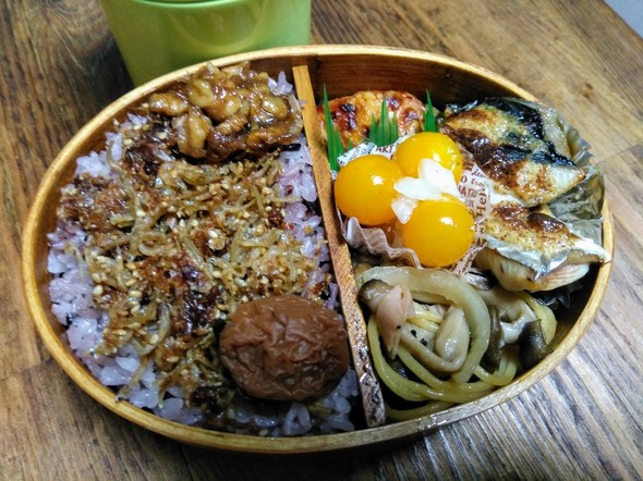 オーブントースターにお世話♡月曜日お弁当