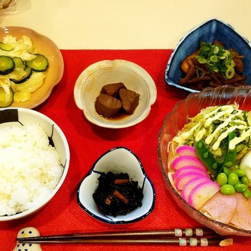 サラダ素麺(✿´ ꒳ ` )