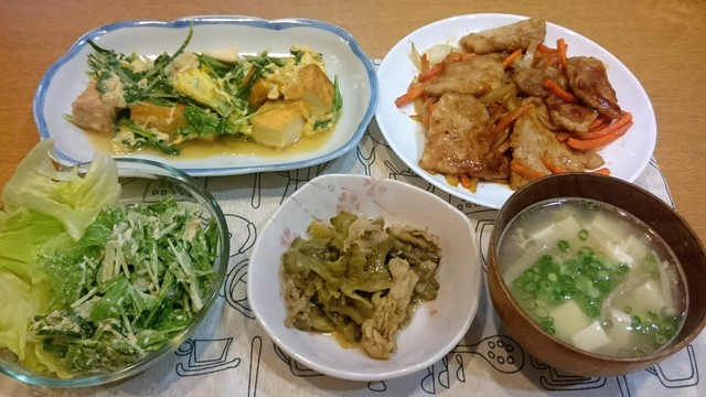 暑いですが妻が友達ランチの旦那の夕食 By しんにし クックパッド みんながのせた献立