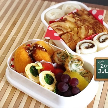 小学生娘(๑˙❥˙๑)ランチ塾弁