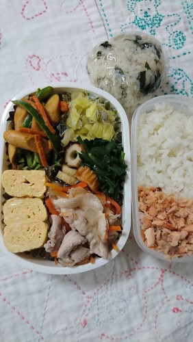 今日のお弁当。'17.10.17