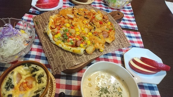 我が家の食卓~休日ランチ(^^♪~