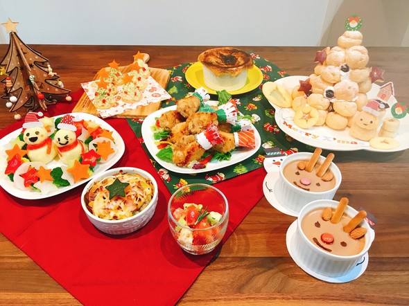 HAPPY X'mas イブ♡晩ごはん♪