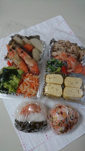 今日のお弁当。'18.1.2