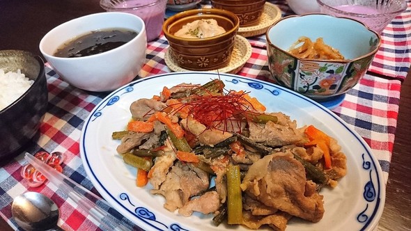 我が家の食卓~夕食(^^♪
