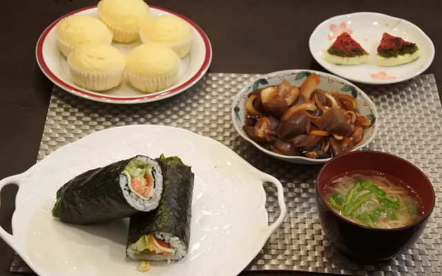 付け合わせ 恵方 巻き