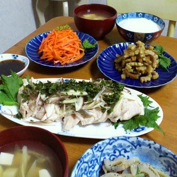 13.09.24(火)わさびダレ鶏ムネ肉