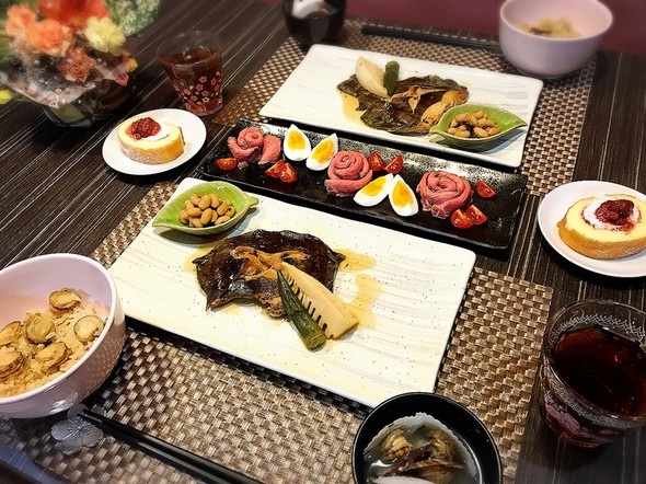 2018.5.1 ホタテの稚貝ごはん