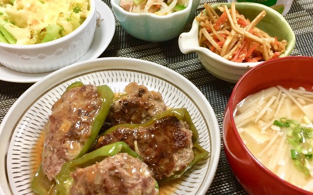 肉詰めピーマンの献立 クックパッド 簡単おいしいみんなのレシピが346万品