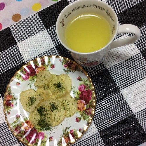 温めポテチに青海苔で帳消しダイエット❤︎