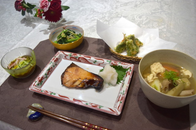 月曜日は和食の日 竹輪殿堂入り感謝 By Mielle クックパッド みんながのせた献立