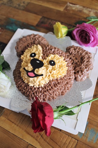 姪っ子ちゃんの誕生日に♡ダッフィーケーキ