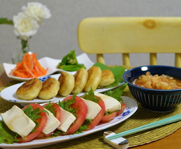 18.07.19(木)チーズじゃがいも餅
