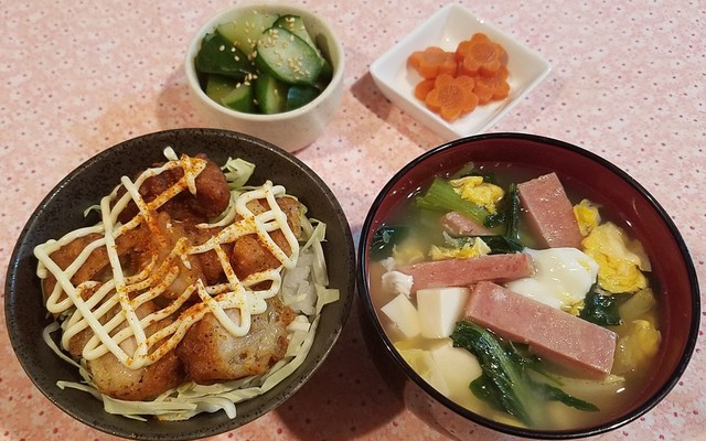 唐揚げ丼 マヨネーズの献立 クックパッド 簡単おいしいみんなのレシピが359万品