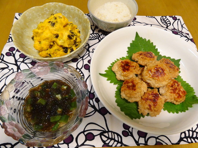 鶏ひき肉つくね献立 By ひさりんりん クックパッド みんながのせた献立