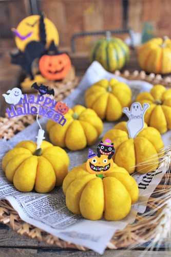 かぼちゃパンdeハロウィーン気分♬