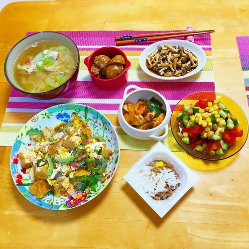 ヘルシーメニューでダイエット夫満足晩ご飯