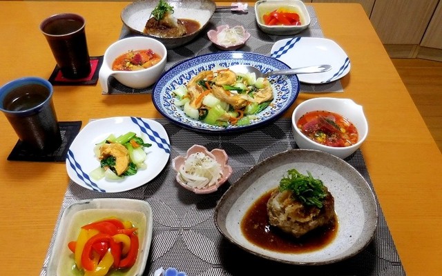 ハンバーグ盛り付けの献立 クックパッド 簡単おいしいみんなのレシピが346万品