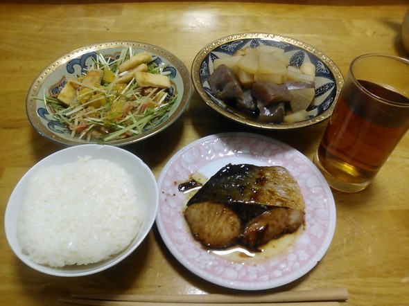 奈良マラソンまであと5日の夕食