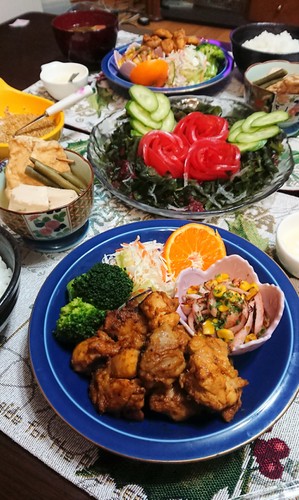 我が家の食卓~夕食(^^♪~
