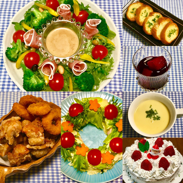 クリスマスイブの晩ご飯 By にきけん クックパッド みんながのせた献立