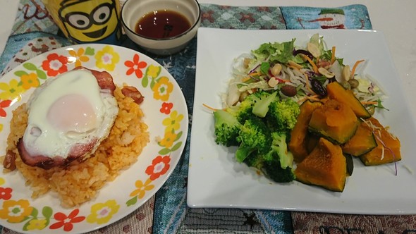 朝食 チキンライス