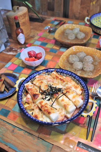 味噌チーズグラタンde晩ごはん♬