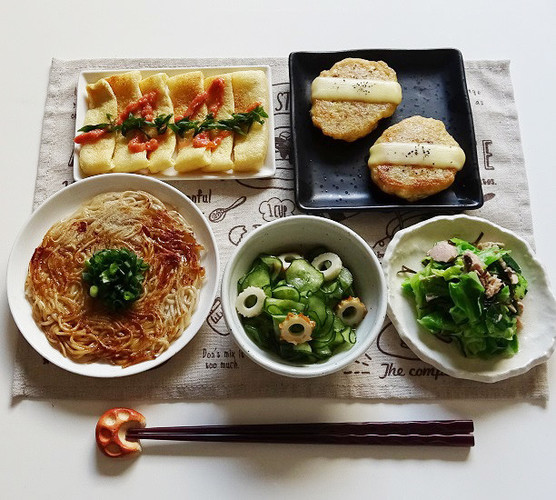 お酒のお供で晩ごはん