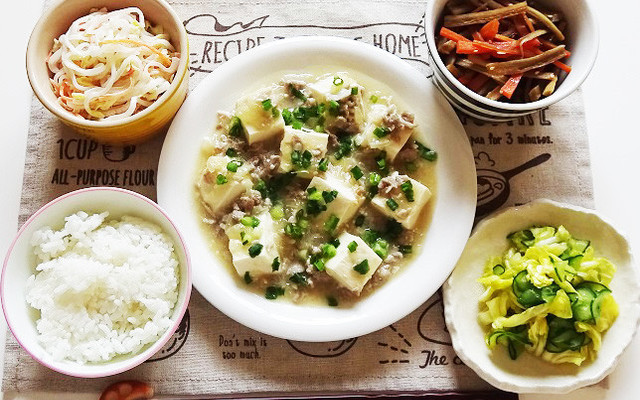 白いﾏｰﾎﾞｰ豆腐の献立 クックパッド 簡単おいしいみんなのレシピが361万品