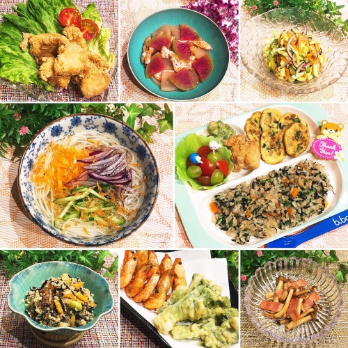 子供も大人もハマる♡塩からあげの晩御飯♪