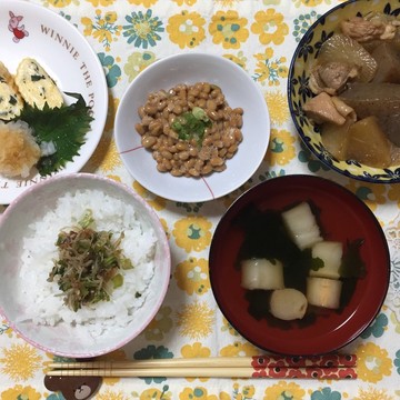 大根尽くしごはん♡