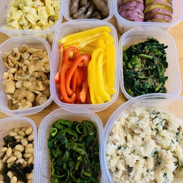 食物繊維多めの作り置き