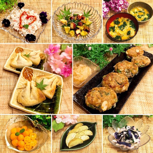 アーモンド入り♪サバーグで晩御飯♫