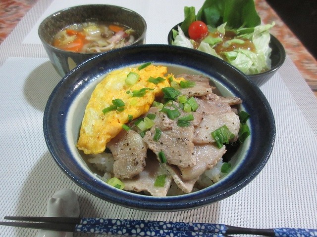 オッサンの晩飯 一人丼 By イベ長 クックパッド みんながのせた献立