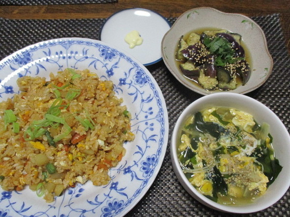 2019/5/27きんぴらリメイク炒飯