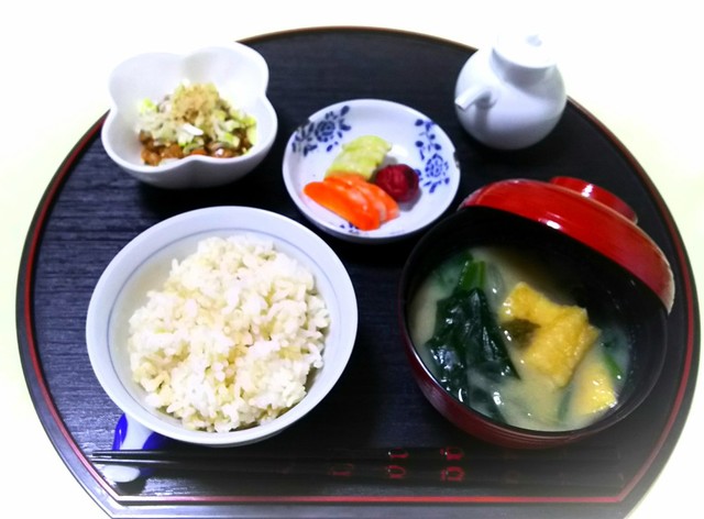 食事の基本（昭和時代初期頃の朝食） by 愛乙女☆愛 [クックパッド 