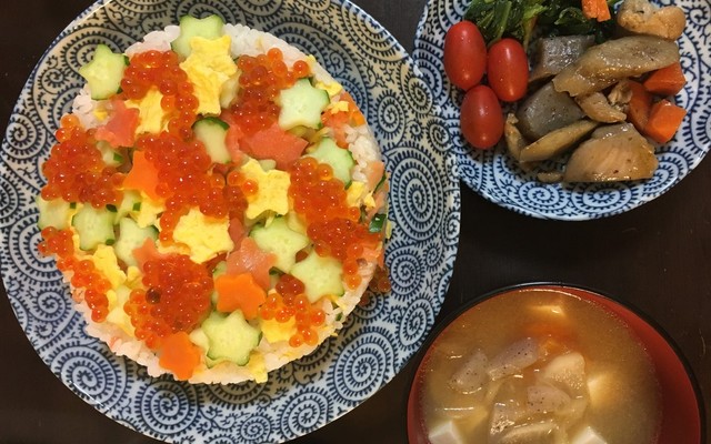 七夕 ちらし寿司の献立 クックパッド 簡単おいしいみんなのレシピが344万品