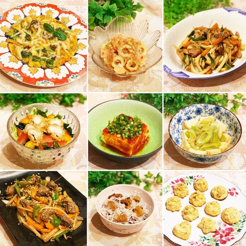 オープンオムレツツナコーン入りで晩御飯♫